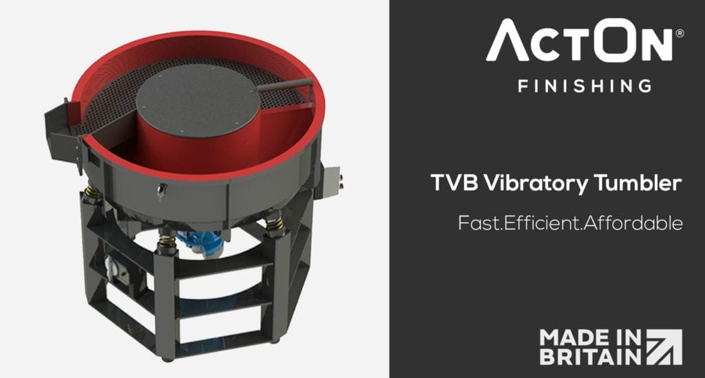 Don't miss out on the immediate commercial availability of the TVB vibratory tumbler – the latest addition to our line of vibratory finishing systems.