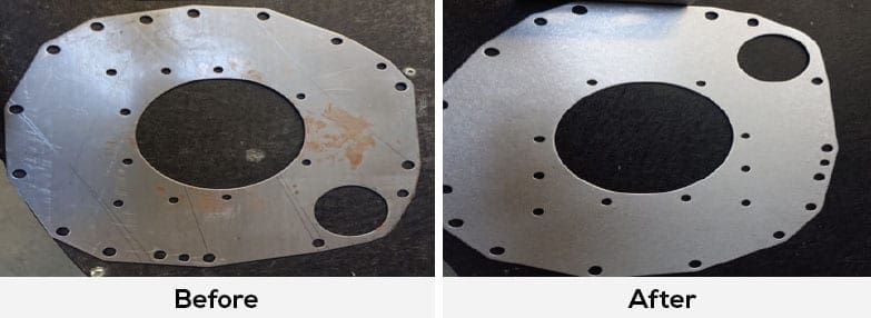 prevent corrosion on mild steel parts banner