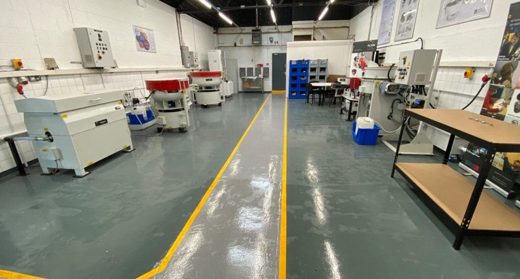 Find out more about how our newly refurbished test lab at ActOn Finishing optimises the mass finishing process development for clients.